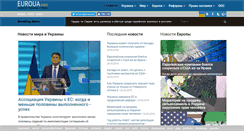 Desktop Screenshot of euroua.com