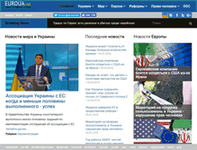 Tablet Screenshot of euroua.com